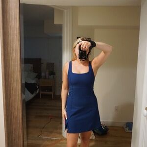 Abercrombie & Fitch Navy Mini Dress